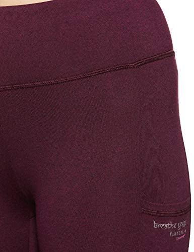 Image of Van Heusen Women's Stretch Fit High Rise Proactive Snug Fit Snug Fit Yoga Capri - High Stretch, Moisture Wicking
