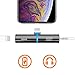Produktbild ZERKAR Kopfhörer Adapter für Phone Kopfhörer auf 3,5 mm Klinkenadapter Dongle Audio Splitter Aufladen&Musik Kompatible für Phone XS Max/XS/XR/X/8/8P/7P