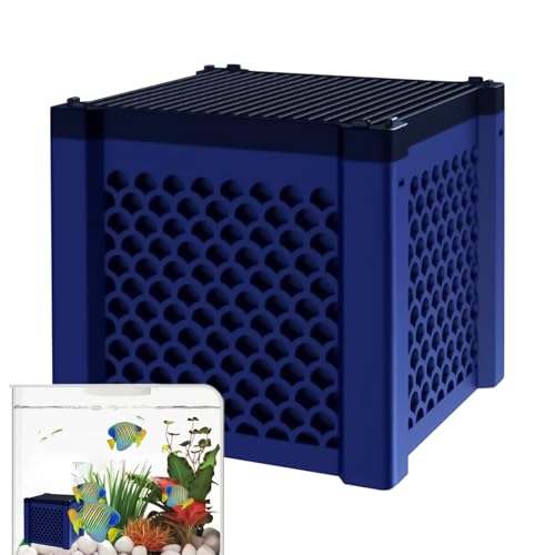 ジェネリック水族館の水フィルター - 馬のトラフ水フィルター活性炭|池プールガーデンオフィスの寮の部屋デスクトップホーム用の臭気制御ろ過水族館ア照とろ過に最適です。家畜の番人と水族クセサリー