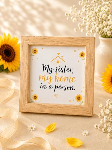 Image of Rakhi Gift Hamper for Sister | Scented Candle, Satin Scrunchie, Photo Frame, Greeting Card & Wax Sachet | Raksha Bandhan Rakhi Giftbox