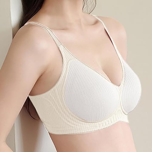 Sujetador cómodo con push-up sin aros para mujer y soporte lateral invisible 3