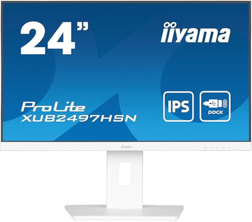 Amazon.nl Iiyama XUB2497HSN-W1-23,8", IPS, 1920 x 1080/100Hz, 1H1DP1C, HAS, RJ45 aanbieding