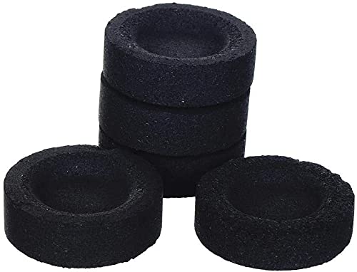 Image of Discrimination Charcoal Box 100 Disc with Tong for Burning Dhoop, Wooden Incense Cone Holder and Bakhoor for Office and Home /Charcoal Box Wooden Holder /Stand