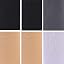 6Pairs-2Black+2Skin+1White+1Grey
