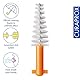 Curaprox Interdentalbürsten-nachfüllpackung Ortho – CPS 14 Für Zahnspangen & Kieferorthopädische Pflege | Ultrafeine Filamente Für Sanfte Reinigung | Orange | 4er-pack | Hergestellt in Der Schweiz