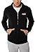 PUMA Sweatjacke Herren ohne Kapuze, Sportjacke, Trainingsjacke, Statement Deluxe Edition, Schwarz, Größe XL