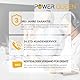 Power Queen 12Volt 6Ah LiFePO4 Batterie, Wiederaufladbare Lithium-Batterie mit 3000+ Deep Cycles, Eingebauter 6A BMS Schutz für Solaranlage, Fischfinder, Solarpanel Kit, Wohnmobil, Camping