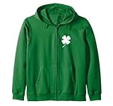 Irish Zip Up Hoodie Men Women - Lucky St Patricks Day Gift Zip Hoodie