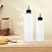OSOLADY 4pcs Squeeze Bottles with Measurement Marks, Multi-purpose Hair Oil Dispenser and Dye Applicator Bottles, 250ml 500ml Refillable Containers for Beauty Salon and Home Use