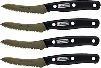 MIRACLE BLADE World Class Series FOUR STEAK KNIVES (4 steak knives)