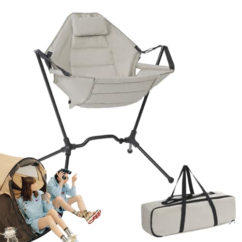 Tabouret pivotant de camping et fauteuil de terrasse ergonomique - 2