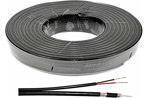 PNI Video Power Cable CCTV-B 100M for CCTV Surveillance Cameras, 100 m Reel
