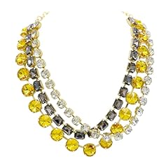chunky Yellow Black Crystal