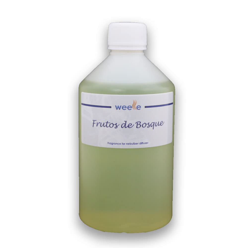 Set Elektrische Duftmaschine Wifi Verbindung, App Management und Duft 500 ml Lufterfrischer (Beeren, 500 ml)