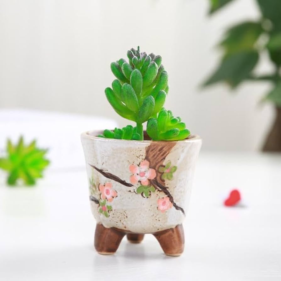 Amazon.co.jp: 植木鉢 鉢 陶器鉢 鉢カバー 盆栽鉢 手描き おしゃれ