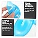 Beatifufu 1Pair Silicone Ear Protection Tool Ear Shields for Hair Salon Dyeing Sky Blue Ear Covers Durable and Reusable Ear Protectors for Personal and