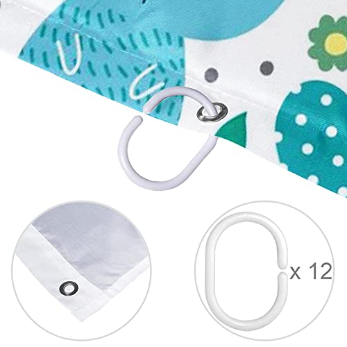 Rideau de douche chat abstrait imperméable résistant à la moisissure