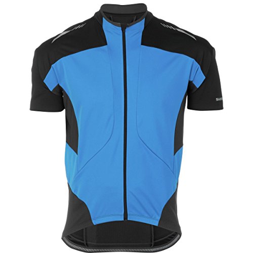 Shimano Mirror Cool Jersey - Short Sleeve - Men's Cobalt Blue, XL