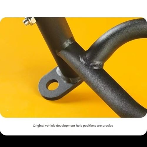 Pare-choc Benelli Leoncino 500 en acier haute densité noir