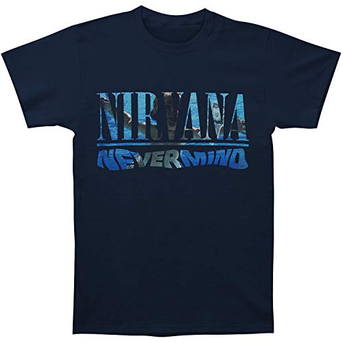 Nirvana: Nevermind (Back Print) - Camiseta Azul Marino - España