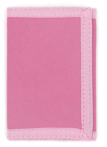 Image of AI-DEE RFID Trifold Canvas Outdoor Sports Wallet for Kids - Front Pocket Wallet with Magic Sticker