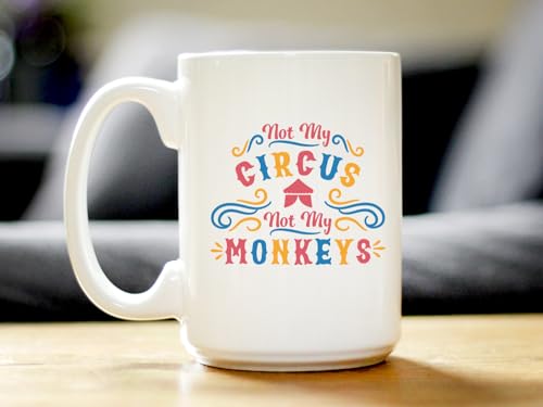 Taza de Café Cerámica Blanca 15oz Bevvee miniatura 2