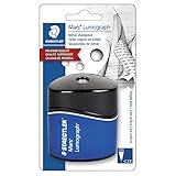 Staedtler Mars Lumograph Pencil Sharpener, Black/Blue