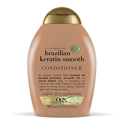 OGX Acondicionador Queratina Brasileña 385ml Cover
