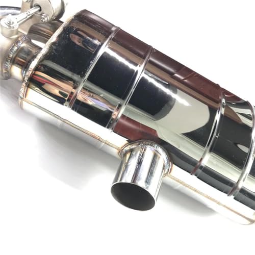 Escape de coche universal de 63mm con mando a distancia para sonido variable 4