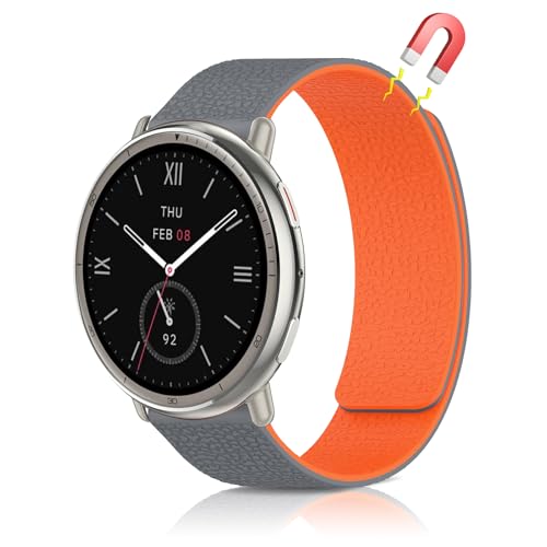 [AiiBowy] Amazfit T-Rex 3 Pro 44mm/Active 2 Square/Active2/Active Ή oh VR ͂ȎC ʋz\ e͐ 20mm oh _炩 ւxg h y Rp`