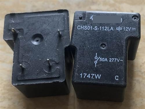 Relé 4 pines CHS01-S-112LA 12V para evitar sobrecargas de 50A