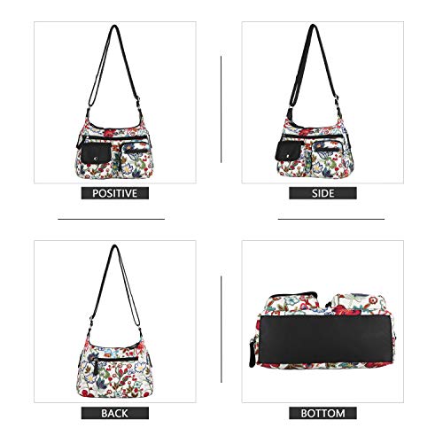 Image of Angel Kiss Crossbody Bags for Women, Ladies Shoulder Handbags and Purses Medium Faux Leather Pocketbooks | Ladies