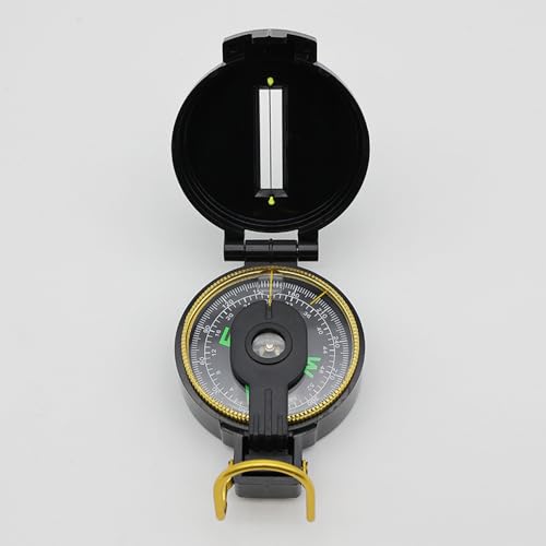 Brújula de supervivencia para exterior multifuncional impermeable miniatura 1