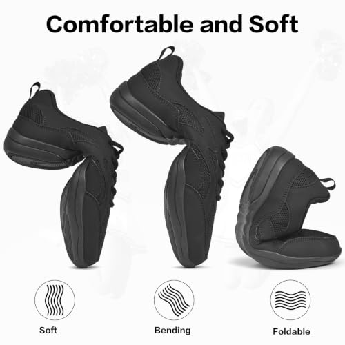 Image of Cheer Shoes for Youth Girls White Cheerleading Athletic Dance Shoes Tennis Sneakers for Competition Sport Training