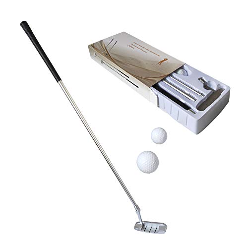Weekly Top Sale MTK GOLF Putter Clubs Right Handed Golf putters with 3 Alignments Sturdy Aluminum Shaft Rubber Grip Golf Clubs for Indoor Putting Training with 2 Golf Balls -35''Length (Right Handed Putter)