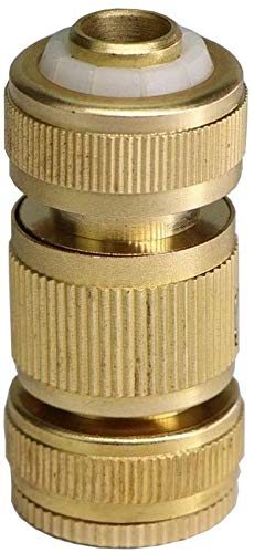 Raccordi filettati 1 set / 2 pezzi Adattatore per acqua da giardino in ottone G1/2 '' 3/4 '' Filettatura ucet Connettore ad innesto rapido, tubo da 1/2 pollice Pistola ad acqua Raccordi per lavatrice