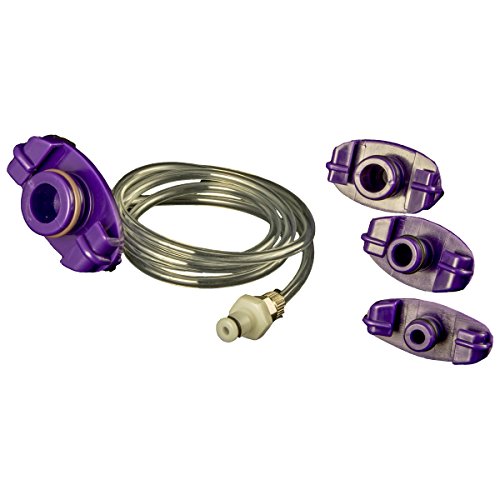 Jensen Global JG5A-XPC6 5 cc 6 ft. White QC XP-Series Syringe Adapter