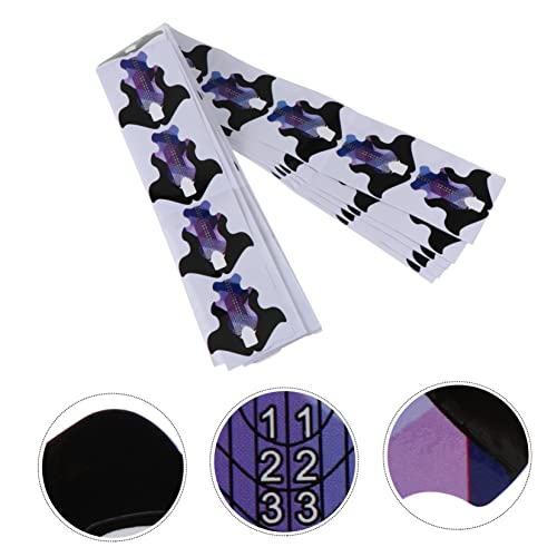 Beavorty Suporte De Papel De Extensão De Arte De 200 Peças Ferramentas De Manicure Adesivo De Francê