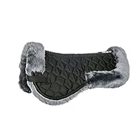 Sellino In Vera Pelle Di Agnello HKM - Cuscino Isolante Per Cavallo, Assorbe Umidità - Foto 2