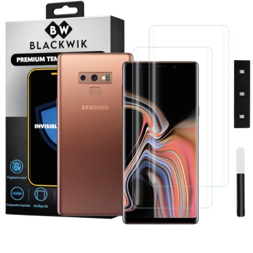 Image of Blackwik UV Curved Tempered Glass for Samsung Note 8 / Note 9 | 2-Pack
