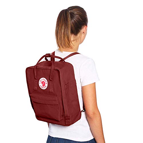 Fjällräven F23510 Unisex Alltagstasche Kånken, Rot(Rot (Deep Red)),27 x 13 x 38 cm