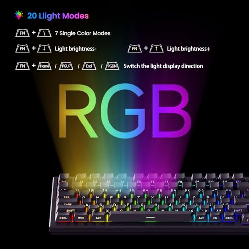 Akko TAC75 HE Tastatur 75% Hall Effekt Magnetschalter Rapid Trigger 8K – Ansicht 5