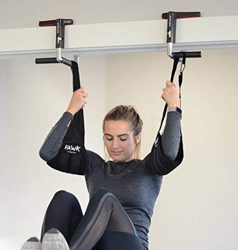 Hawk Sports Ab Straps For Men And Women, Ab Workout Equipment For Maximum Fitness And Bodybuilding Gains, Exercise Equipment For Fat Burning And Strength Training, Lifting Straps For Six Pack Abs #TOP2