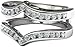 PURVIKA JEWELS 2.00Ct Round Cut Lab Created Diamond Wrap Enhancer Guard Wedding Ring, 14K White Gold Finish (WHITE, 4.5)
