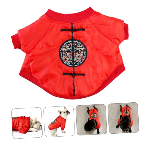 Abrigo chino cálido para perros talla XL cómodo miniatura 3