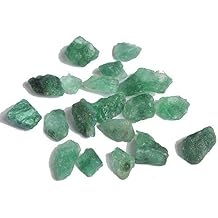 GEMHUB Loose Gemstones For Jewelry Making 119.00 Carat Raw Rough Green Emerald 19 pcs Natural Gemstone for Jewelry Pendants