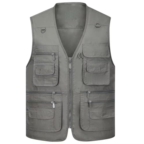 Chaleco de verano para hombre holgado que soluciona la falta de espacio 3