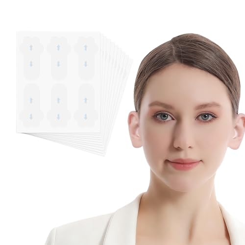Correcteur de posture auriculaire effet visage en V grâce aux stickers silicone transparents