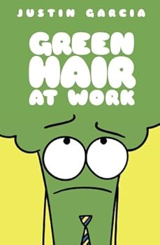 Paperback Green Hair At Work Book
