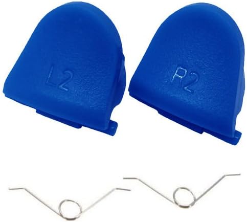 Amazon.com: Blue L2 R2 Trigger Buttons & Spring for PS4 Controllers ...